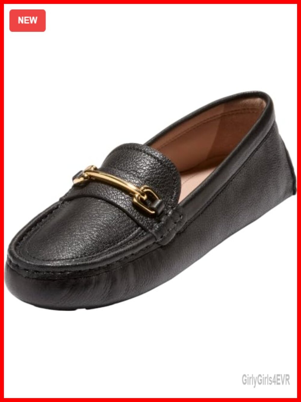 Cole Haan Emeryn Horsebit Leather Driving Loafers Slip-On
